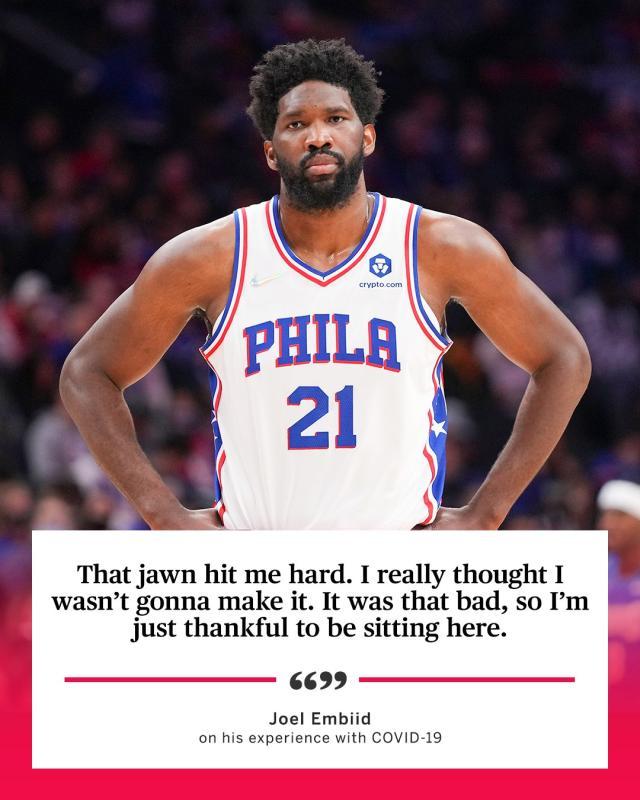 乐鱼体育-两战33中7疯狂打铁！恩比德新冠痊愈但手感全无